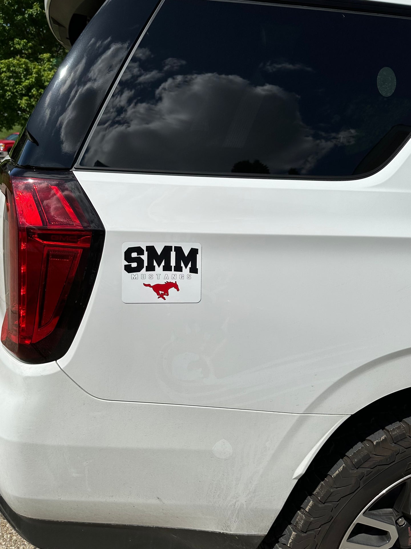 SMM Mustangs Car Magnet